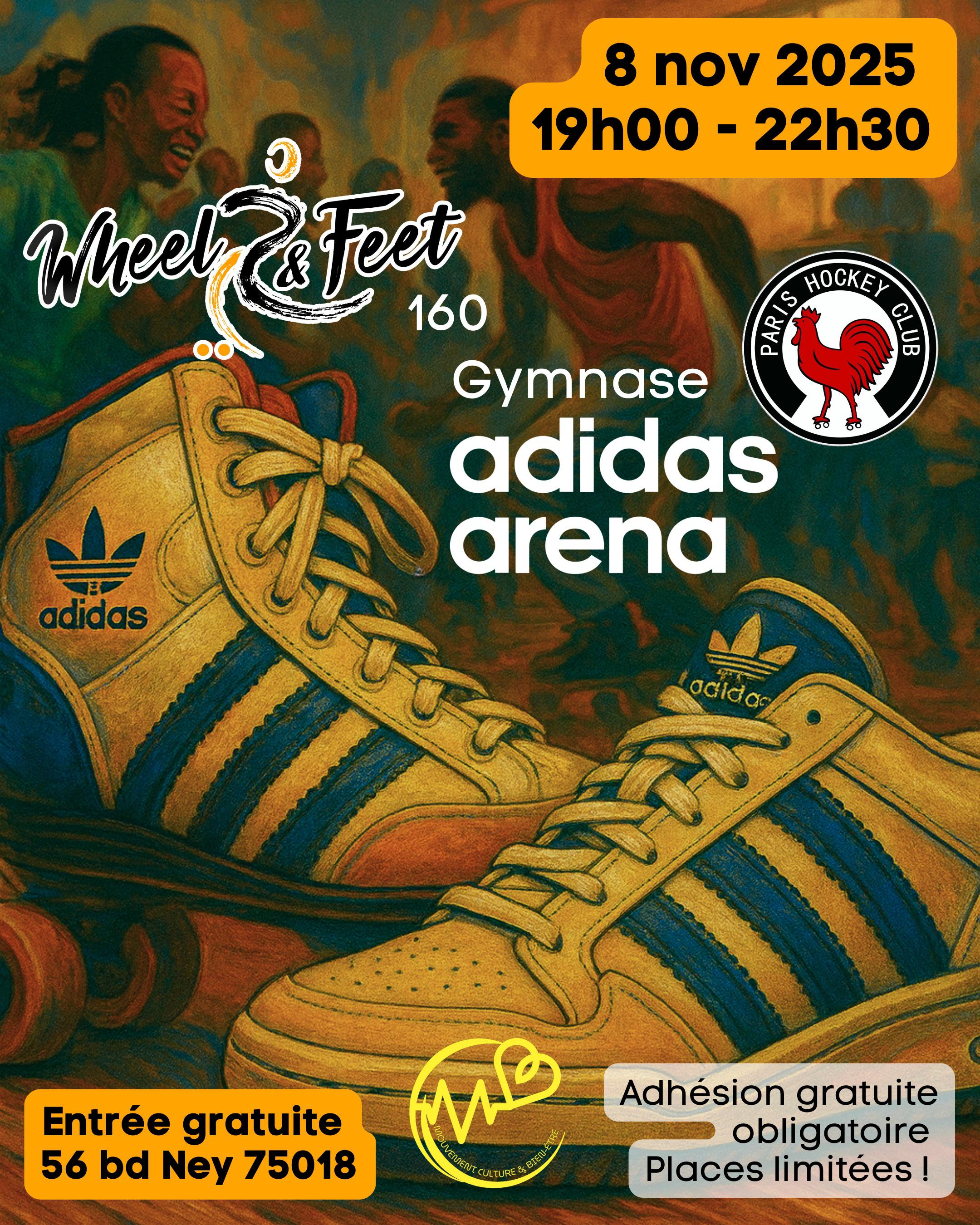 Wheelz and Feet de retour à l&rsquo;Adidas Arena